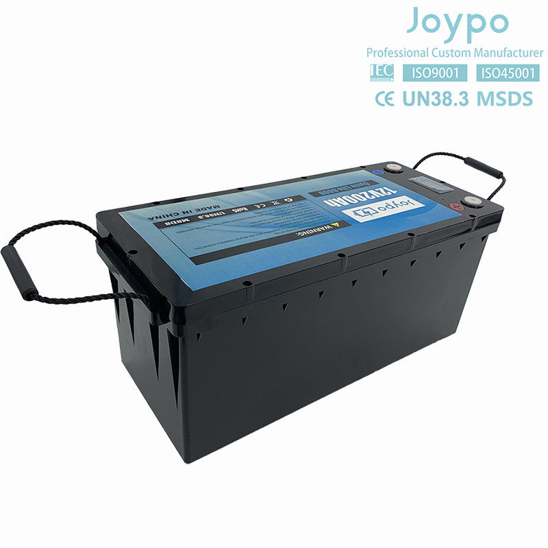 Duża pojemność akumulator litowy RV 12V 200Ah Deep Cycle Battery Pack For Camper Trailer