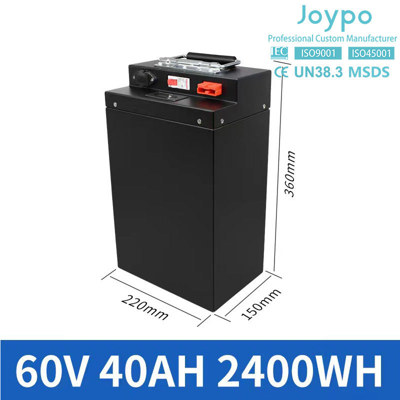 60V elektryczny skuter bateria litowa 20AH 30AH 40AH 50AH dla pojazdu 2 / 3 kół