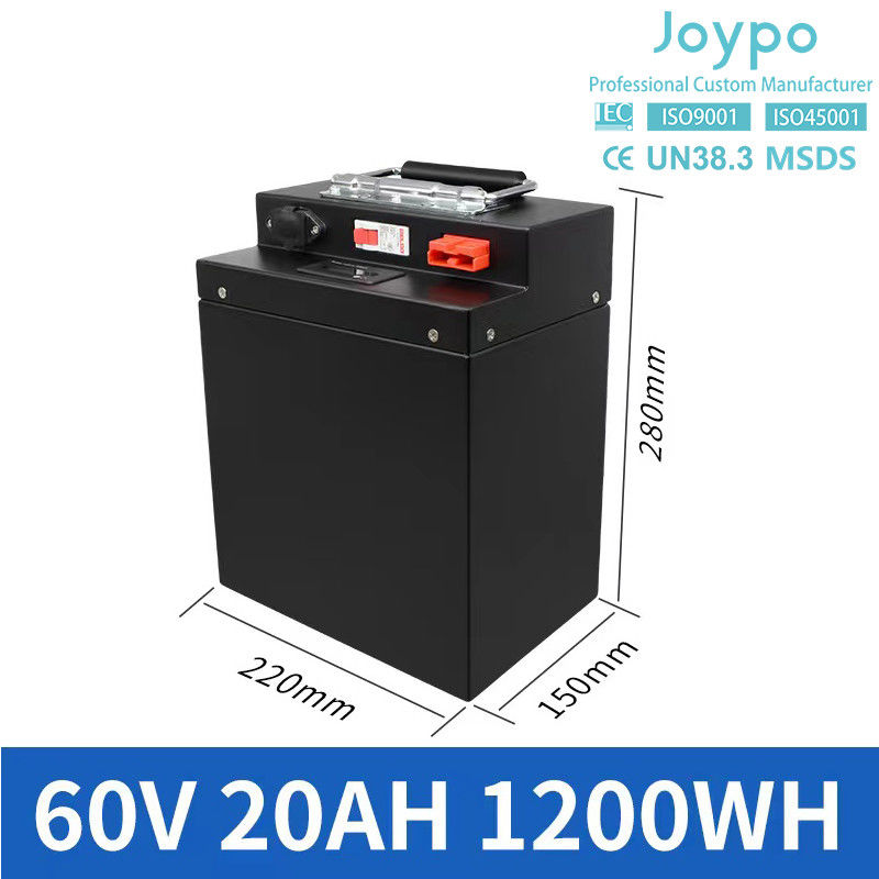 60V elektryczny skuter bateria litowa 20AH 30AH 40AH 50AH dla pojazdu 2 / 3 kół