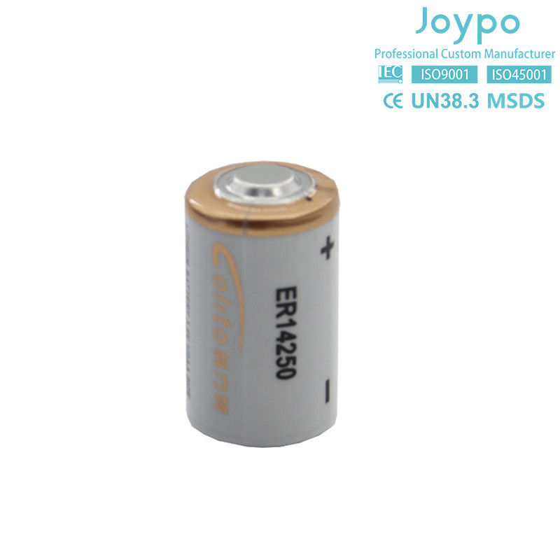 Jednorazowa bateria litowa ER14250 3.6V 1.2Ah Litowa komórka dla licznika prądu