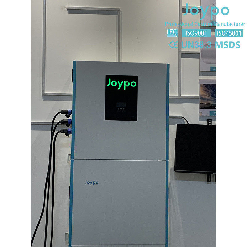 Home System magazynowania energii słonecznej Inwerter jednofazowy i akumulator magazynowania 51.2V