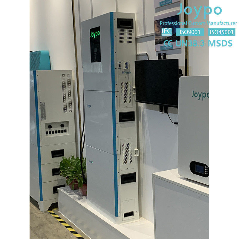 Home System magazynowania energii słonecznej Inwerter jednofazowy i akumulator magazynowania 51.2V