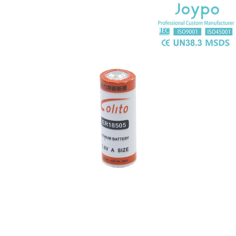 ER18505M Nieodładowalna bateria litowa 3.6V 3000mah Wysokiej Gęstości Energii Typ spiralny