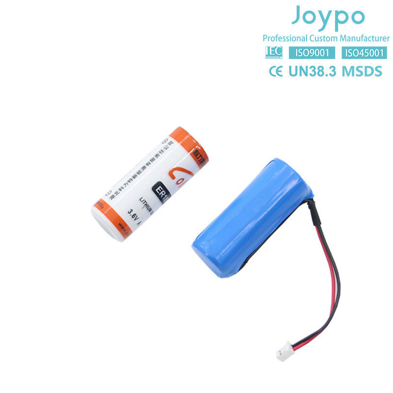 ER18505M Nieodładowalna bateria litowa 3.6V 3000mah Wysokiej Gęstości Energii Typ spiralny