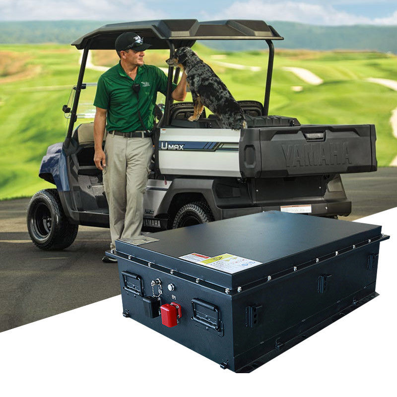 Club Car Golf Cart Bateria litowa 125Ah 51.2V LiFePO4 4000 razy długość cyklu