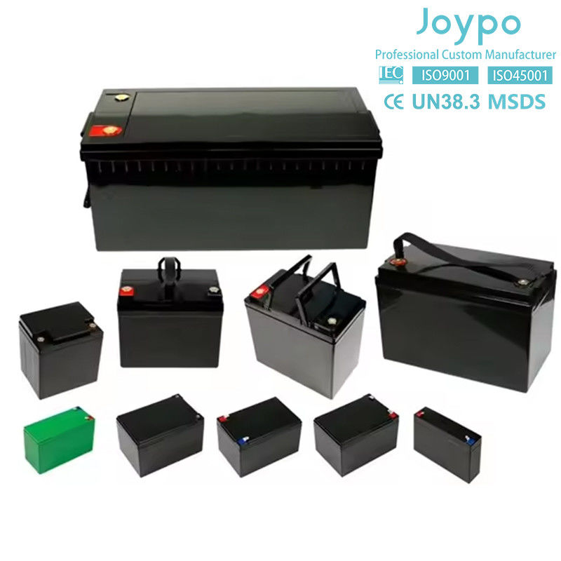 Joypo 12V Litium Iron Phosphate Battery Support Serial Connection dla RV i Marine