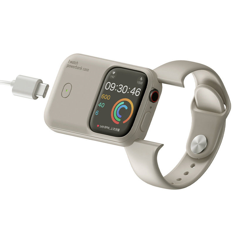 Apple Watch Power Bank 1200mAh Przenośna bezprzewodowa ładowarka dla dla Apple Ultra 2 SE 9 8 7 6 5 4