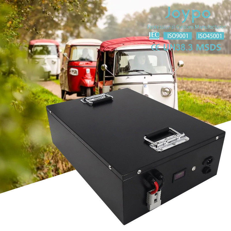 Auto E Rickshaw LiFePO4 Bateria litowa 48V 51.2V 80Ah Ochrona przed prądem