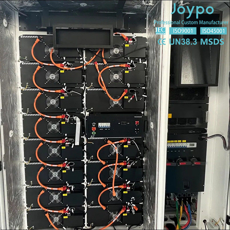 Joypo 100kW 215kWh System magazynowania energii komercyjnej i przemysłowej IP55 Moduł baterii Pojemność 280Ah