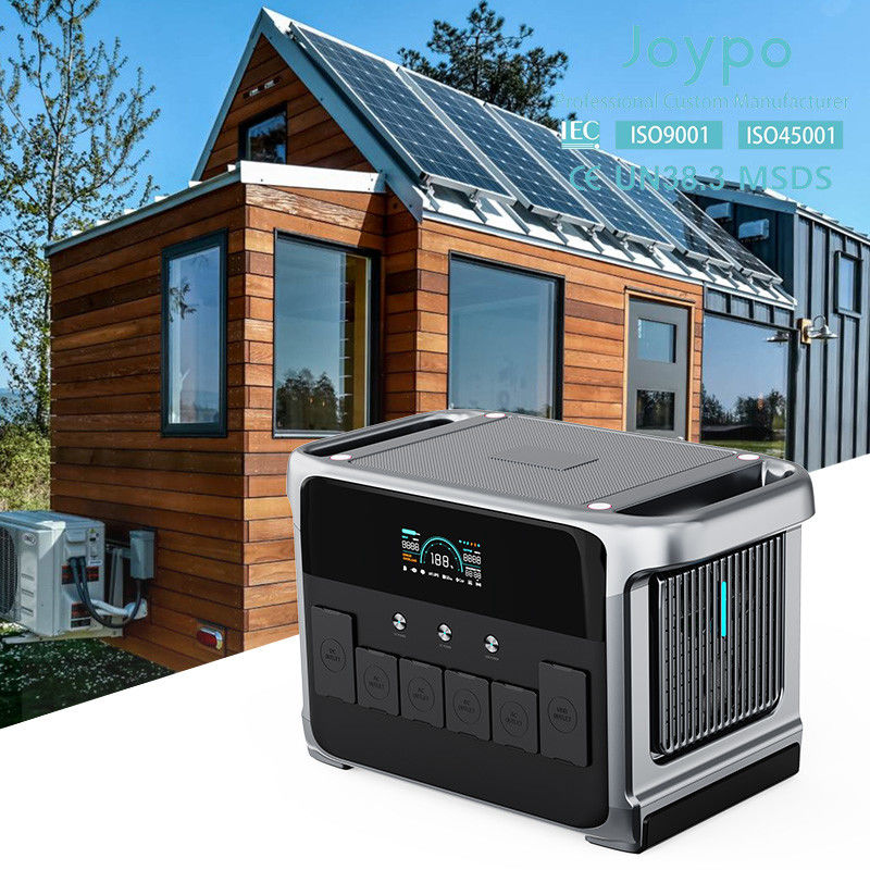 All In One generator słoneczny 48V 45Ah Backup Battery Power Station Dom UPS Z 2400W Inwerter