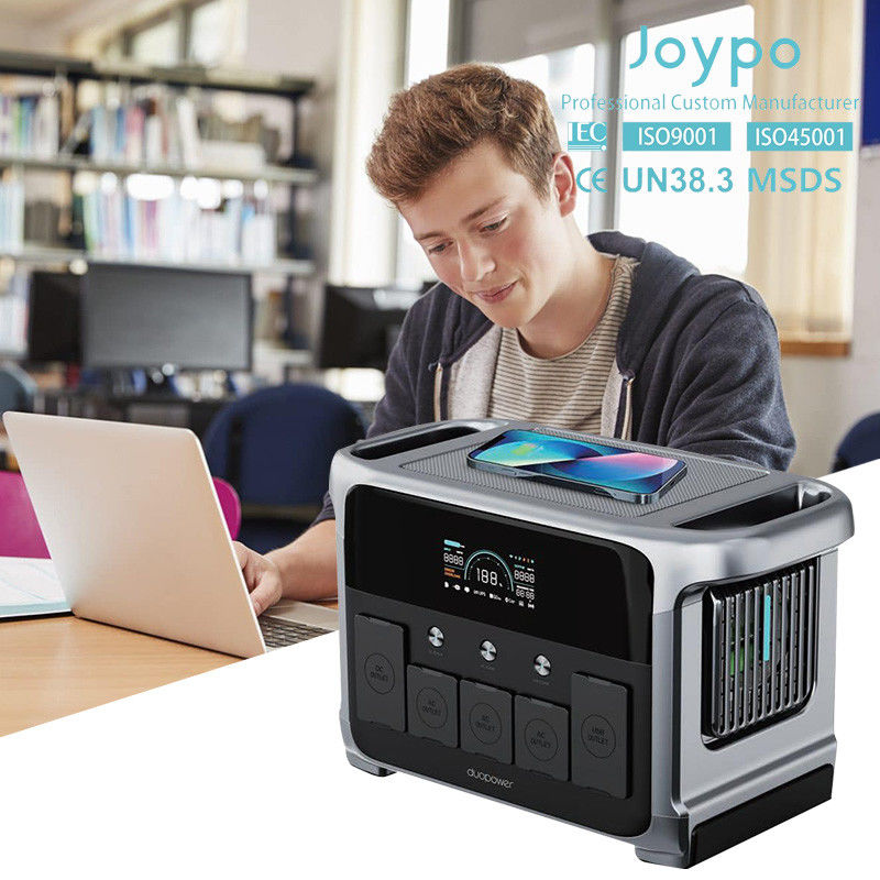 Wszystkie w jednym przenośny system zapasowy baterii słonecznej z monitorem i kontrolą APP 1152Wh 45Ah 25.6V