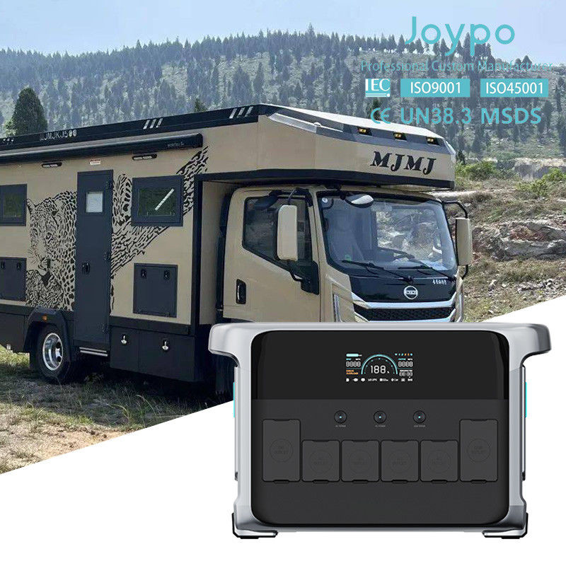 Joypo 2400W najpotężniejszy generator słoneczny Portable Power Solution For Vanlife Road Trip